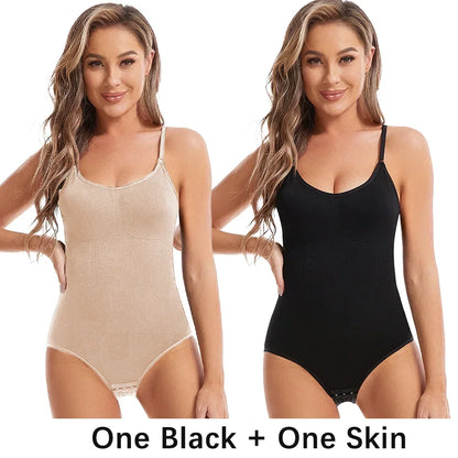 Lingerita ™ - Confidence Curve vartaloa muotoileva kokovartalobody , saumaton alusasu nostavalla tuella ja kiinteyttävällä muotoilulla - Lingerita-SnapShop