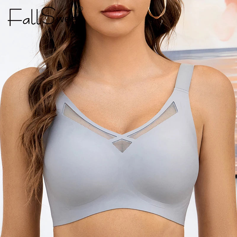 Lingerita™– Saumattomat rintaliivit Comfort Bralette ilman kaaritukia, irrotettavilla toppauksilla (L–3XL)