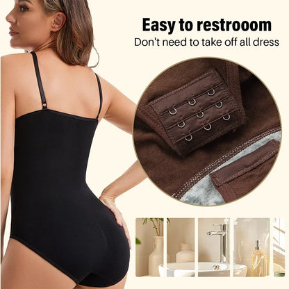 Lingerita ™ - Confidence Curve vartaloa muotoileva kokovartalobody , saumaton alusasu nostavalla tuella ja kiinteyttävällä muotoilulla - Lingerita-SnapShop