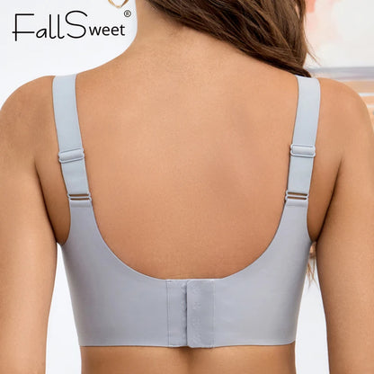 Lingerita™– Saumattomat rintaliivit Comfort Bralette ilman kaaritukia, irrotettavilla toppauksilla (L–3XL)