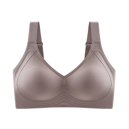 Lingerita ™-SoftBra - kaarituettomat rintaliivit.Mukavat ja hengittävät rintaliivit jokapäiväiseen käyttöön. Pehmeä spandex- ja nylonmateriaali, kevyt push-up, ei kaaritukia. Koot M–6XL, värit musta, kahvi ja beige.