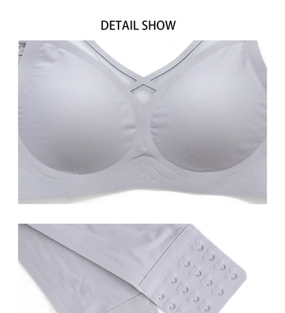 Lingerita™– Saumattomat rintaliivit Comfort Bralette ilman kaaritukia, irrotettavilla toppauksilla (L–3XL)